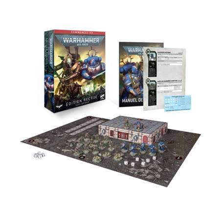 WARHAMMER 40K - SET DE DÉCOUVERTEWARHAMMER 40K Conçue tout spéciale...