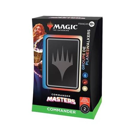 Magic the Gathering Deck Commander - Commander Masters : Groupe de  Planeswalkers - Cartes à Collectionner