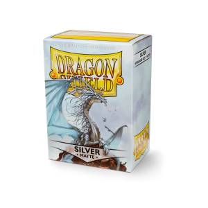 DRAGON SHIELD SILVER MATTE