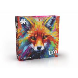 PUZZLE ABI 1000 - COLORFUL FOX