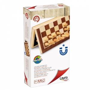 ÉCHECS MAGNÉTIQUE EN BOIS...