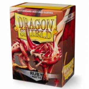 DRAGON SHIELD MATTE RUBY