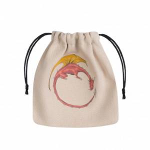 DICE BAG DRAGON BEIGE