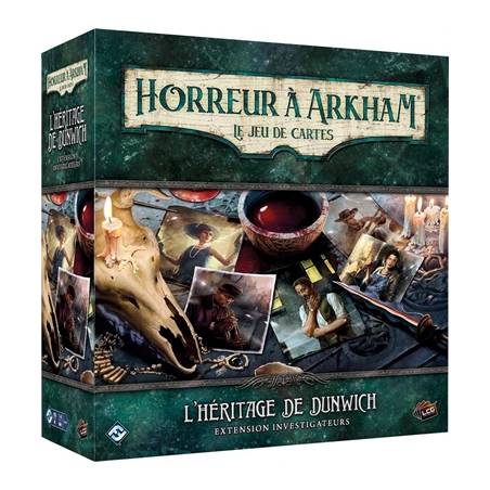 HORREUR A ARKHAM JCE : L'HERITAGE DE DUNWICH (INVESTIGATEURS)DECK B...