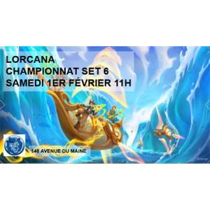 LORCANA CHAMPIONNAT DE SET...