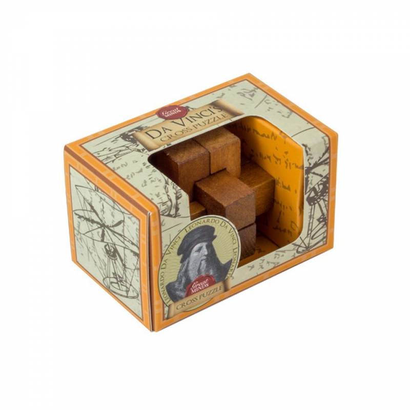 MINI PUZZLE BOIS - DA VINCI CROSS PUZZLE - CASSE TETE