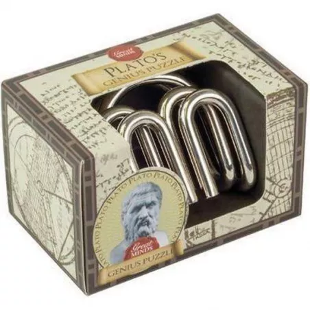 MINI PUZZLE METAL - PLATO'S GENIUS PUZZLE - CASSE TETE