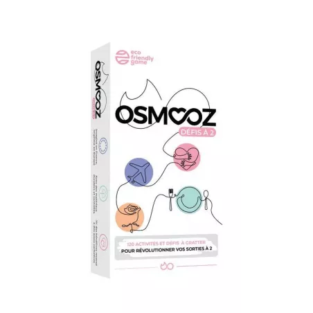 OSMOOZ DEFIS A 2JEUX D'AMBIANCE En couple, à la maison ou pendant v...