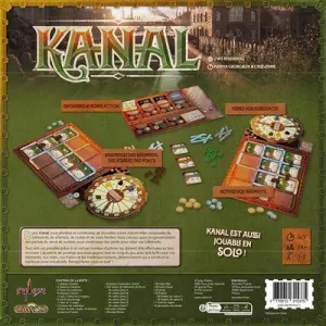 KANAL2 JOUEURS Kanal est un jeu expert de placement d'ouvriers de U...