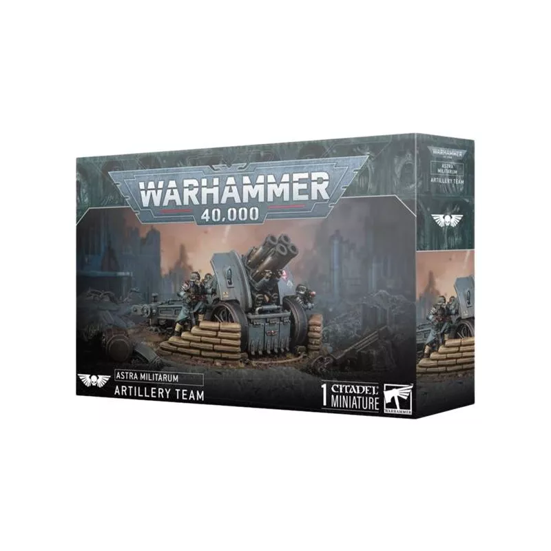 ASTRA MILITARUM : ARTILLERY TEAMJEUX DE FIGURINES Sorti prévu le 22...