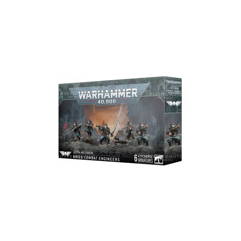 WARHAMMER 40K: ASTRA MILITARUM KREIG COMBAT ENGINEERS