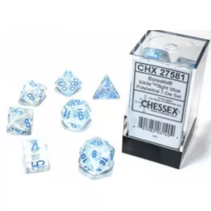 SET 12D6 ICICLE LIGHT BLUE LUMINARY 